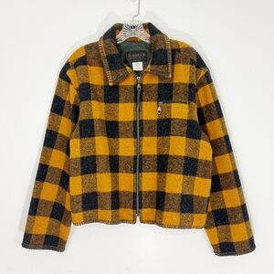 LD Burke Wool Blend Santa Fe Women’s Jacket Zip Up Size Large